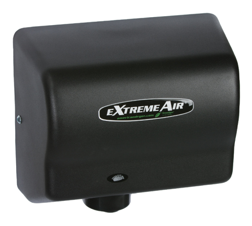 HAND DRYERS GXT Auto Surf 120/208/240V Steel | Black